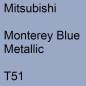 Preview: Mitsubishi, Monterey Blue Metallic, T51.